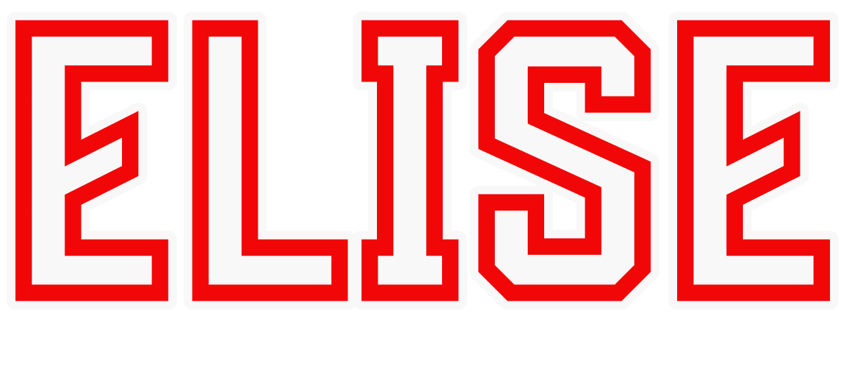 ELISE varsity name design