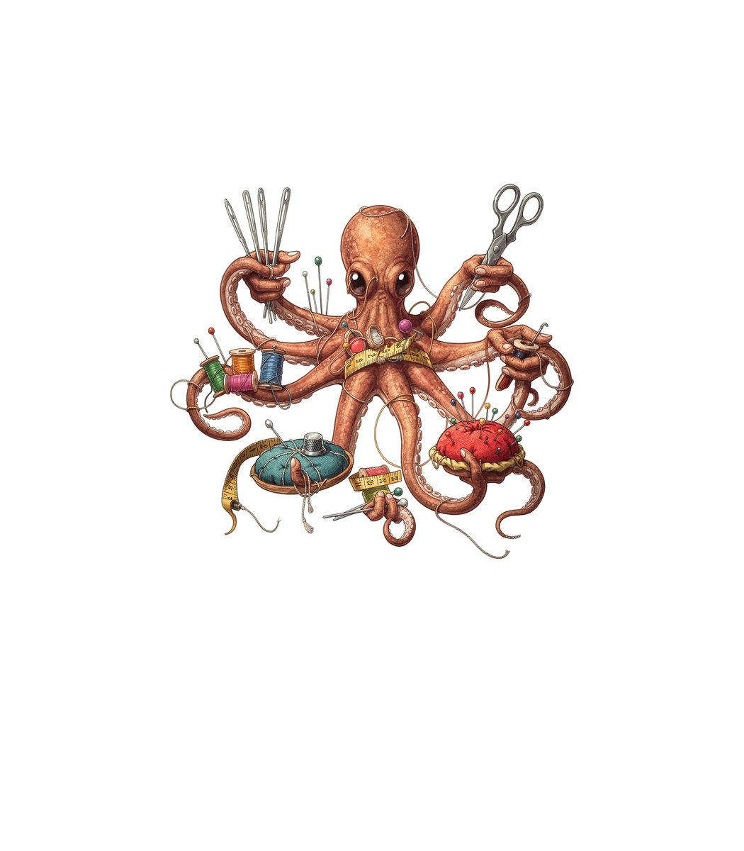 Sewing Octopus design