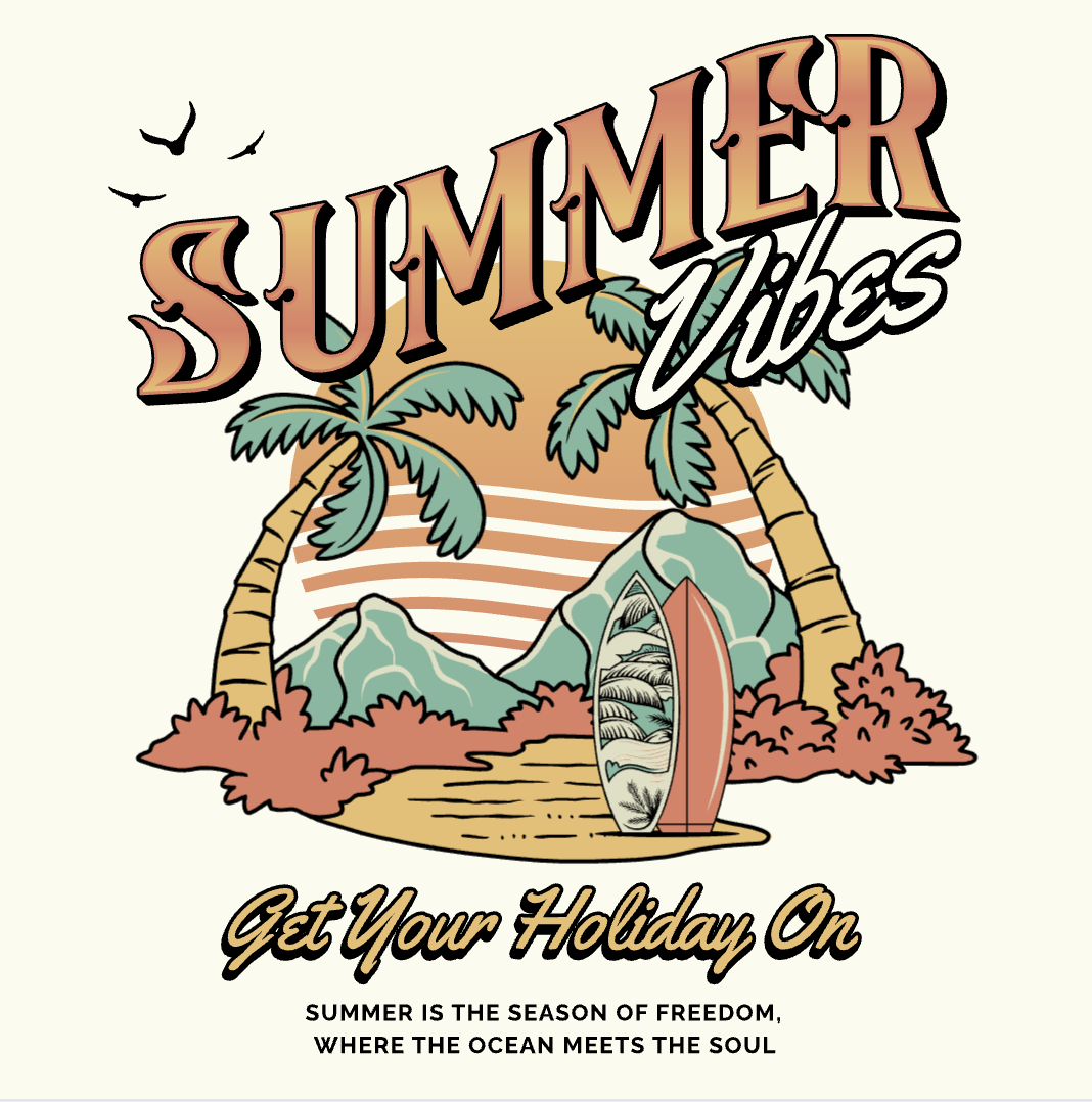 Summer Vibes — Get Your Holiday On design